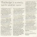 budgetausterity